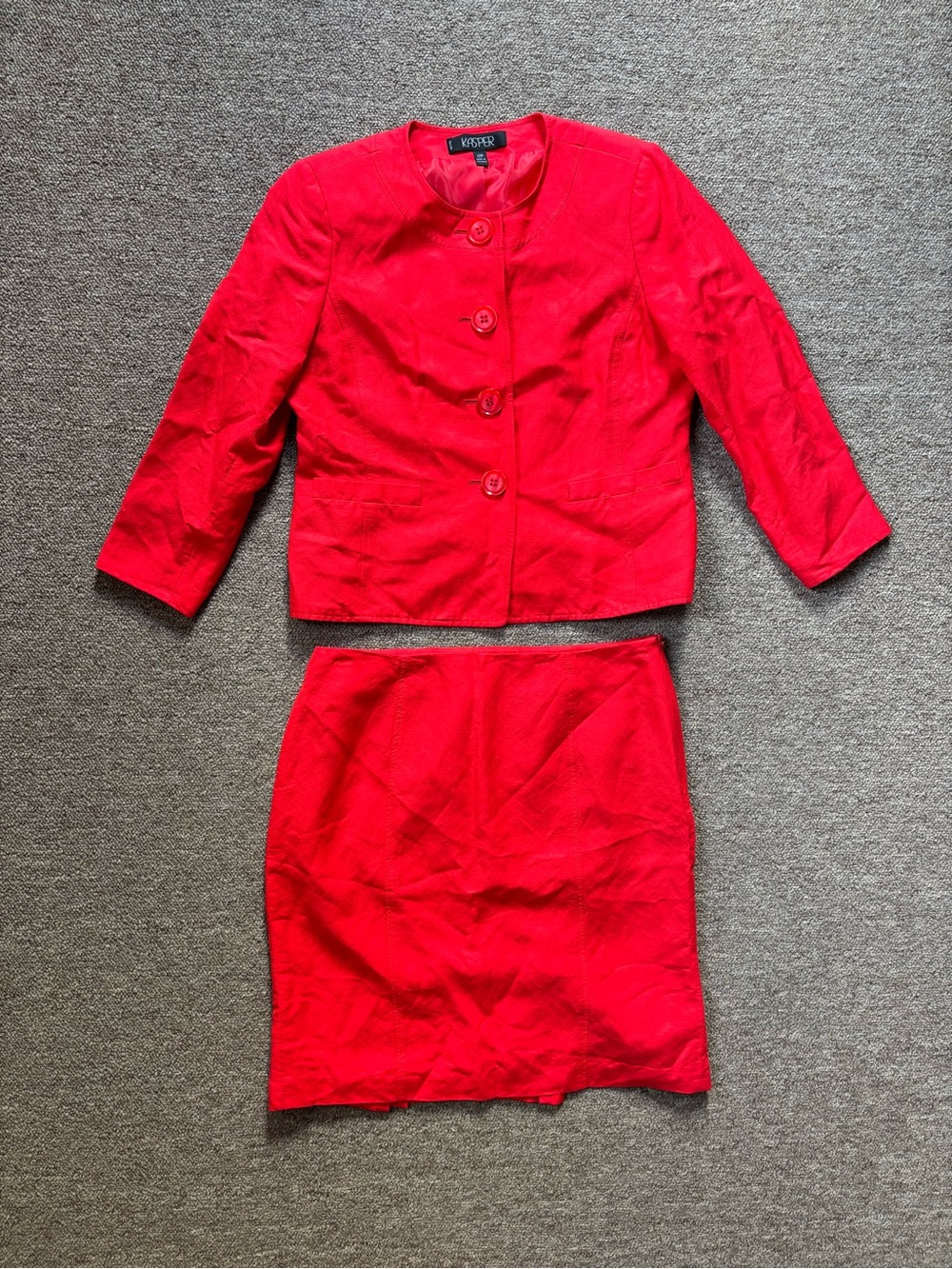 Kasper Skirt Suit Set Size 12 Petite